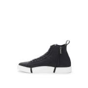 Roberto Cavalli Elegant Mocka Sneakers i Chic Svart Black, Herr