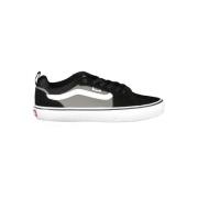 Vans Svart Polyester Sneaker med Snören Black, Herr