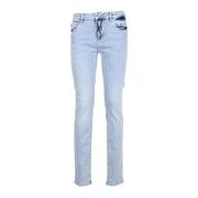 Love Moschino Skinny Jeans Blue, Dam