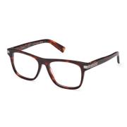 Ermenegildo Zegna Blonde Havana Black Glasögonbågar Brown, Unisex