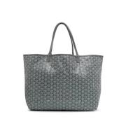 Goyard Vintage Pre-owned Tyg totevskor Gray, Dam