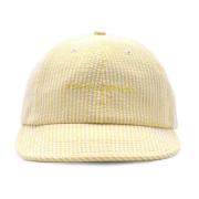 Pop Trading Company Flexfoam Seersucker Mössa Yellow, Unisex