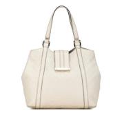 Gucci Vintage Pre-owned Laeder totevskor White, Dam