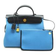 Hermès Vintage Pre-owned Laeder handvskor Blue, Dam