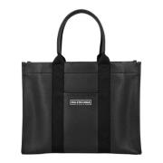 Balenciaga Laeder totevskor Black, Dam