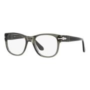 Persol Transparent Grå Glasögonbågar Gray, Unisex