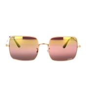 Ray-Ban Square Rb1971 9202G9 Polariserade solglasögon Pink, Unisex