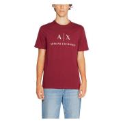 Armani Exchange Herr T-shirt och Polo Kollektion Brown, Herr