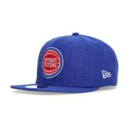 New Era NBA Draft 950 Detroit Pistons Keps Blue, Herr