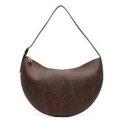 Etro Essential Hobo Väska Brown, Dam