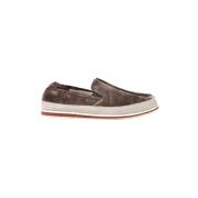 Prada Vintage Pre-owned Mocka sneakers Brown, Herr