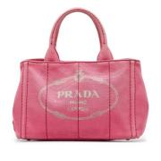 Prada Vintage Pre-owned Handbag Pink, Dam