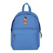 Ralph Lauren Polo Bear Canvas Ryggsäck Blue, Unisex