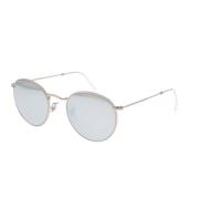 Ray-Ban Retro Rund Metall Solglasögon Rb3447 Gray, Unisex