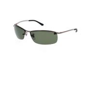 Ray-Ban Polariserade rektangulära solglasögon Rb3183 stil Black, Unise...