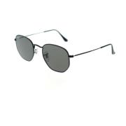 Ray-Ban Hexagonal Polariserade Solglasögon Black, Unisex