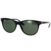 Ray-Ban Ferrari Scuderia Solglasögon Rb2202M F60131 Black, Unisex