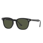 Ray-Ban Hawkeye Solglasögon Ice-Pop Gröna Linser Black, Unisex