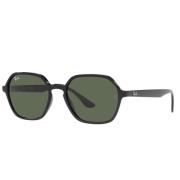 Ray-Ban Geometriska solglasögon, rockstil Black, Unisex