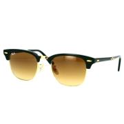 Ray-Ban Hopfällbara Clubmaster Solglasögon Green, Unisex