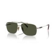 Ray-Ban Rektangulära solglasögon Michael Titanium Rb8096 Yellow, Unise...