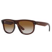 Ray-Ban Boyfriend Reverse Solglasögon Brun Gradient Brown, Unisex