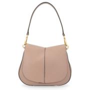 Gianni Chiarini Rund Duvhandväska Beige, Dam