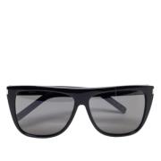 Yves Saint Laurent Vintage Pre-owned Acetat solglasgon Black, Dam