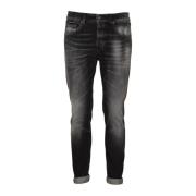 Dondup Svarta Ikoniska Jeans Black, Herr