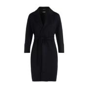 Max Mara Svart ullrock Arona stil Black, Dam