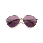 Alexander McQueen Pre-owned Pre-owned Plast solglasgon Purple, Dam