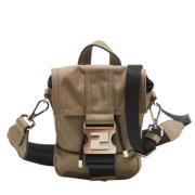 Fendi Vintage Pre-owned Laeder fendi-vskor Beige, Herr