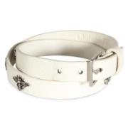 Dior Vintage Pre-owned Metall armband White, Dam