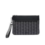 Lacoste Blend Clutch Herr Svart/Grå Black, Dam