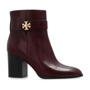 Tory Burch Läder ankelstövlar Red, Dam