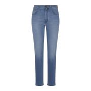 Jacob Cohën Slim Fit 5 Ficka Jeans Blue, Herr