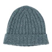 Filippo De Laurentiis Varm Stickad Beanie Mössa Green, Herr