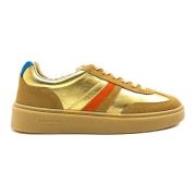 Serafini Gyllene Court Sneakers Yellow, Dam