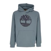 Timberland Kärnlogo Hoodie Grön/Svart Blue, Herr