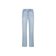 Fabienne Chapot Straight Leg Jeans Blue, Dam