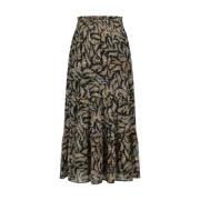 FABIENNE CHAPOT Louise Tess Skirt Black, Dam