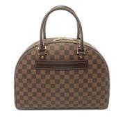 Louis Vuitton Vintage Pre-owned Canvas handvskor Brown, Dam