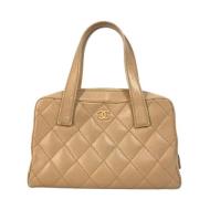 Chanel Vintage Pre-owned Laeder chanel-vskor Brown, Dam