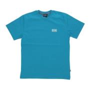 Dolly Noire Herr Logo Back Tee Petrol Blue, Herr