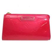 Louis Vuitton Vintage Pre-owned Laeder kuvertvskor Red, Dam