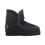 Mou Glitter Logo Black Eskimo Stövlar Black, Dam