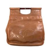 Chanel Vintage Pre-owned Laeder chanel-vskor Brown, Dam