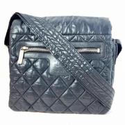 Chanel Vintage Pre-owned Nylon axelremsvskor Black, Dam