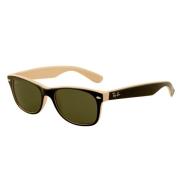 Ray-Ban New Wayfarer Solglasögon Grön Beige Black, Herr