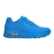 Skechers Blå Night Shades Sneaker för kvinnor Blue, Dam